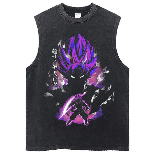 DBZ Inspired Gym Training Singlet