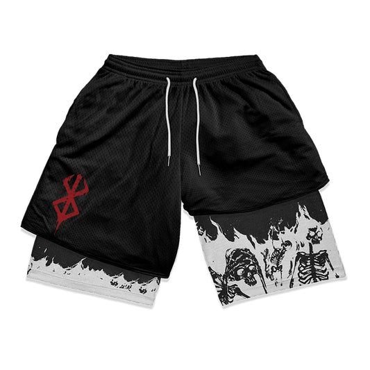 Cursed Death Gym Edition Training Shorts